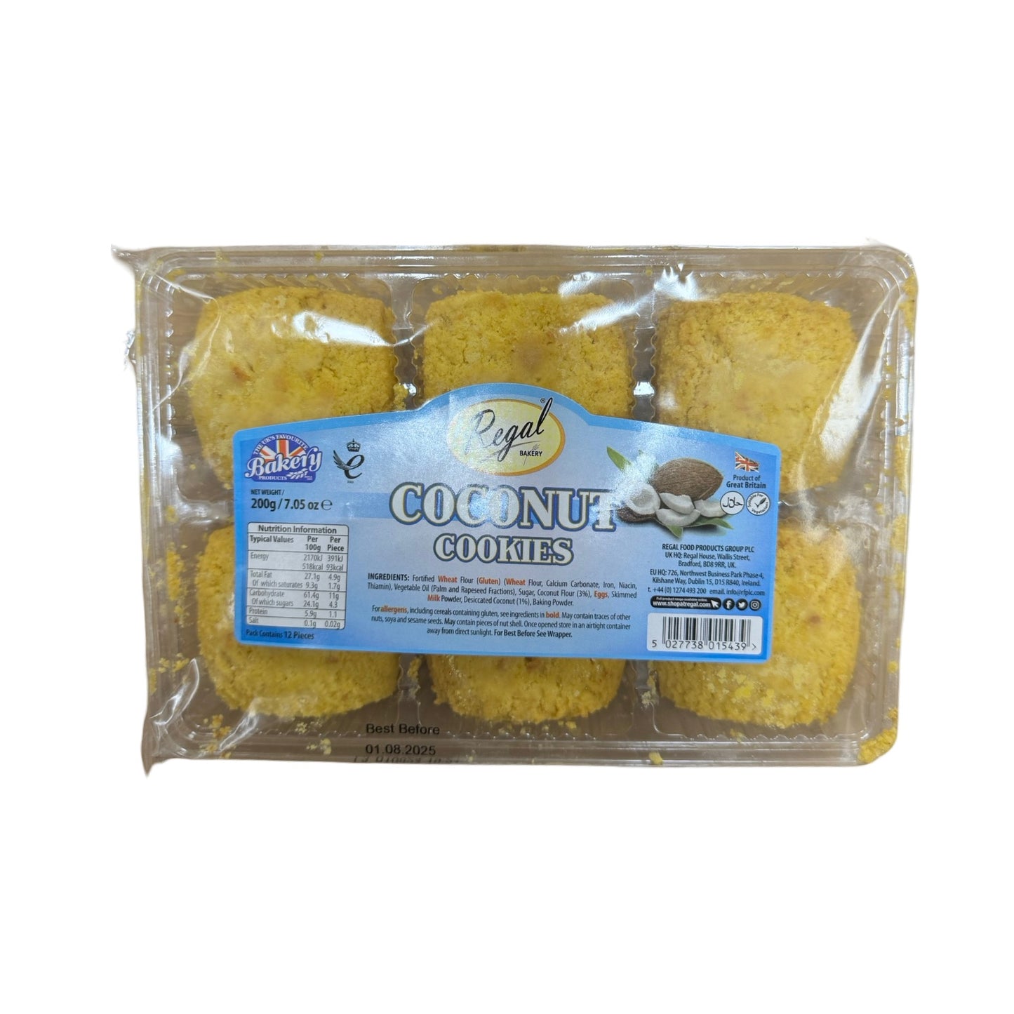 Regal Coconut Cookies 200g