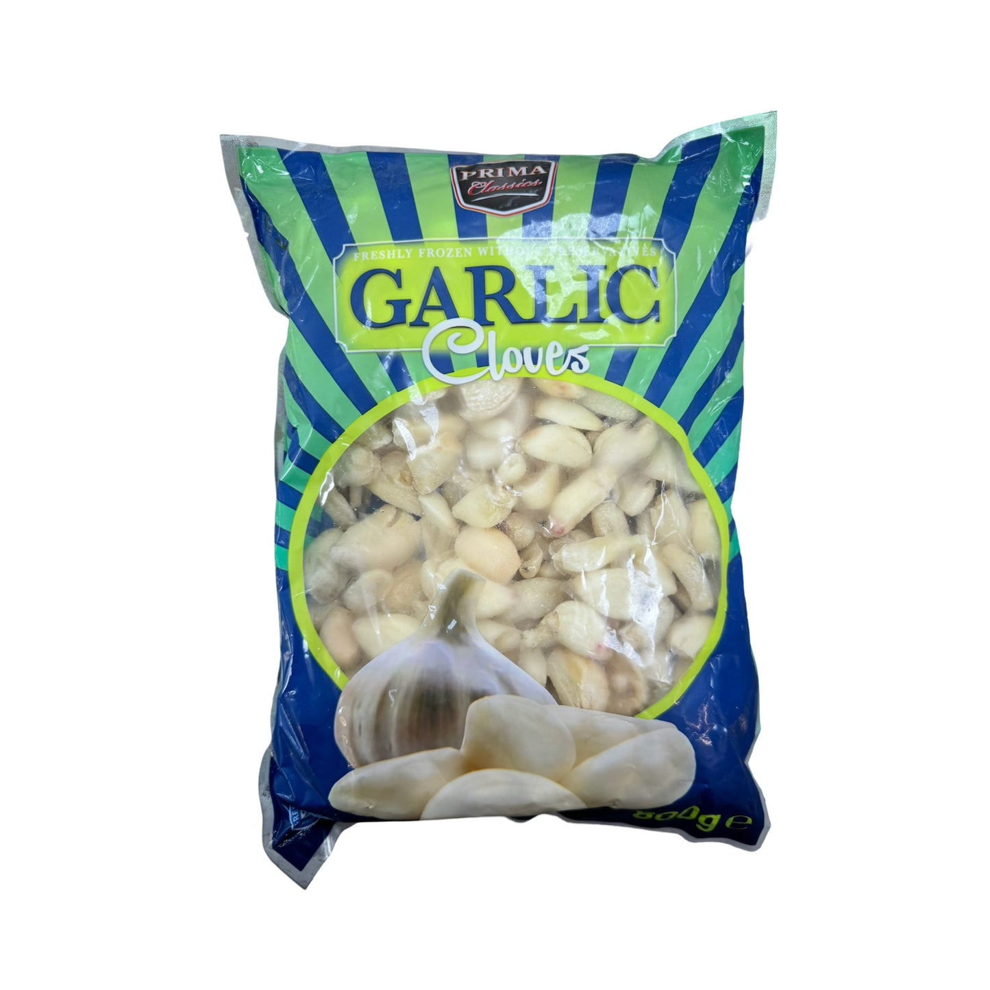 Prima Frozen Garlic Cloves 800g