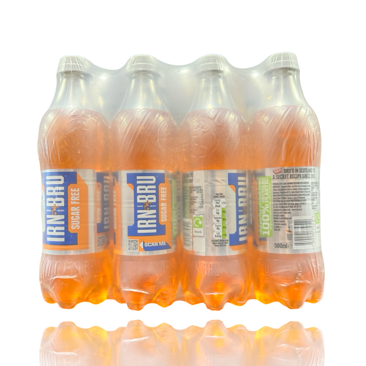 Irn Bru SUgar Free Bottle 12x500ml