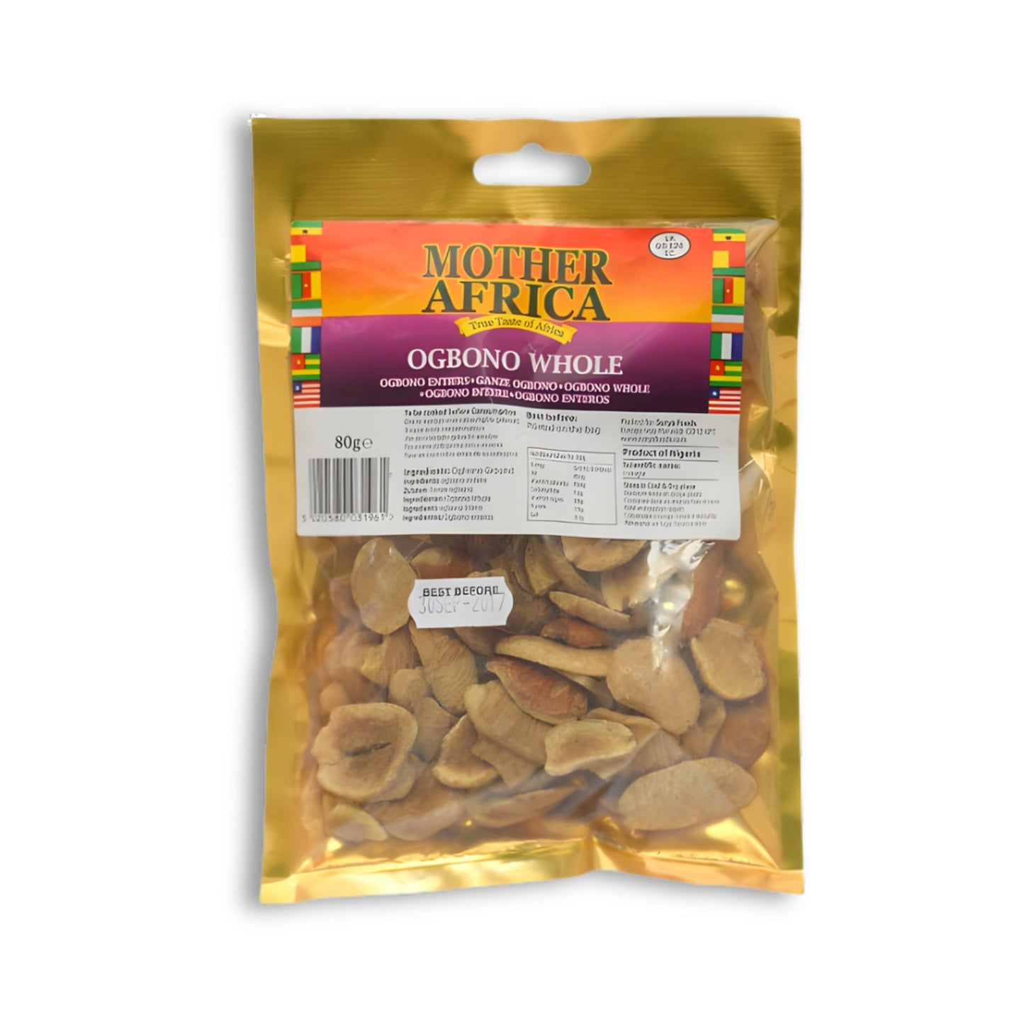 Mother Africa Whole Ogbono 80g