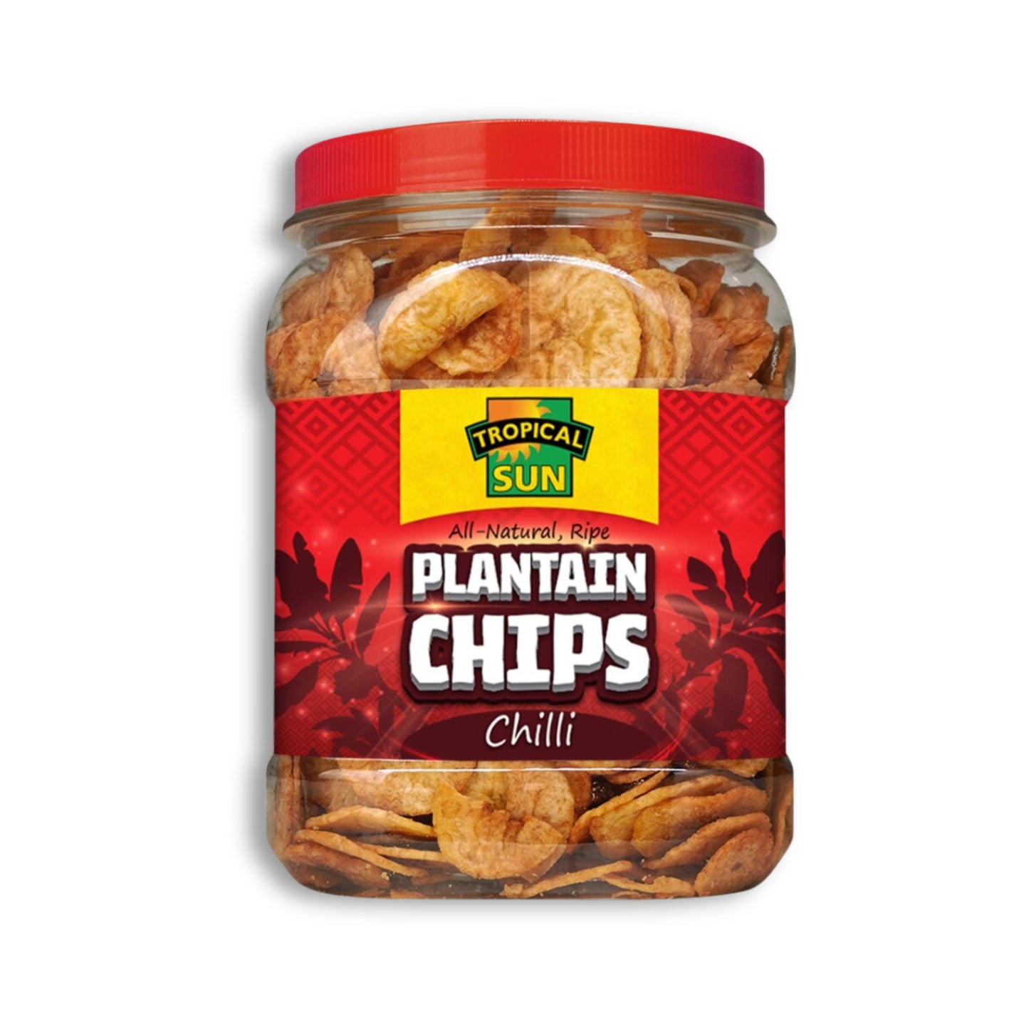 Tropical Sun Plantian Chips Chilli 450g