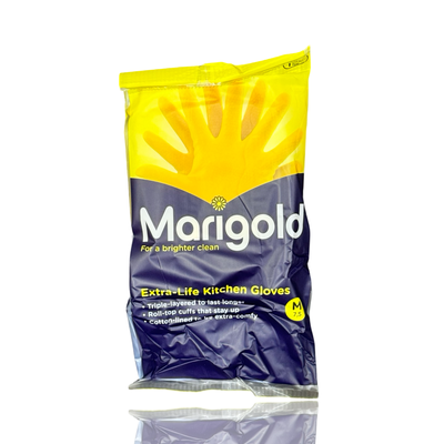 Marigold Yellow Kitchen Gloves Medium