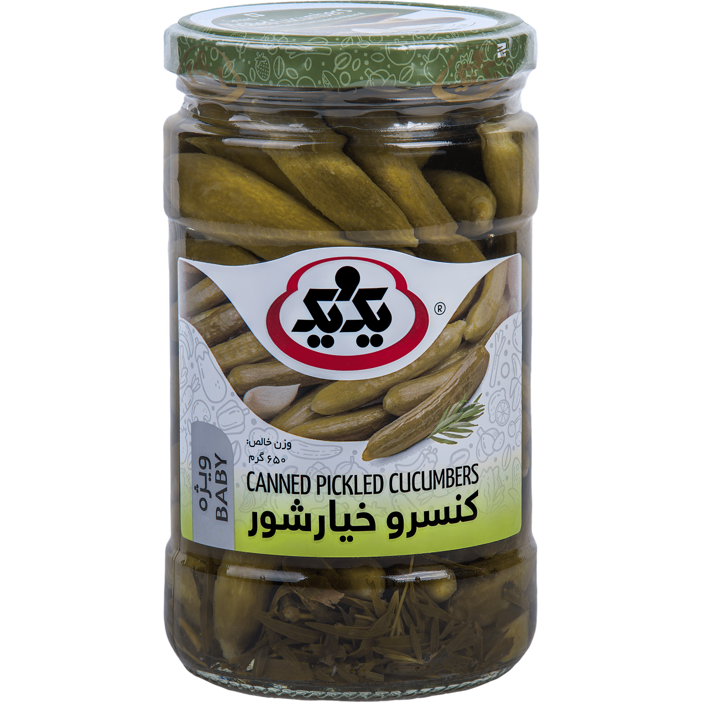 1&1 Pickle Baby Cucumber 800g