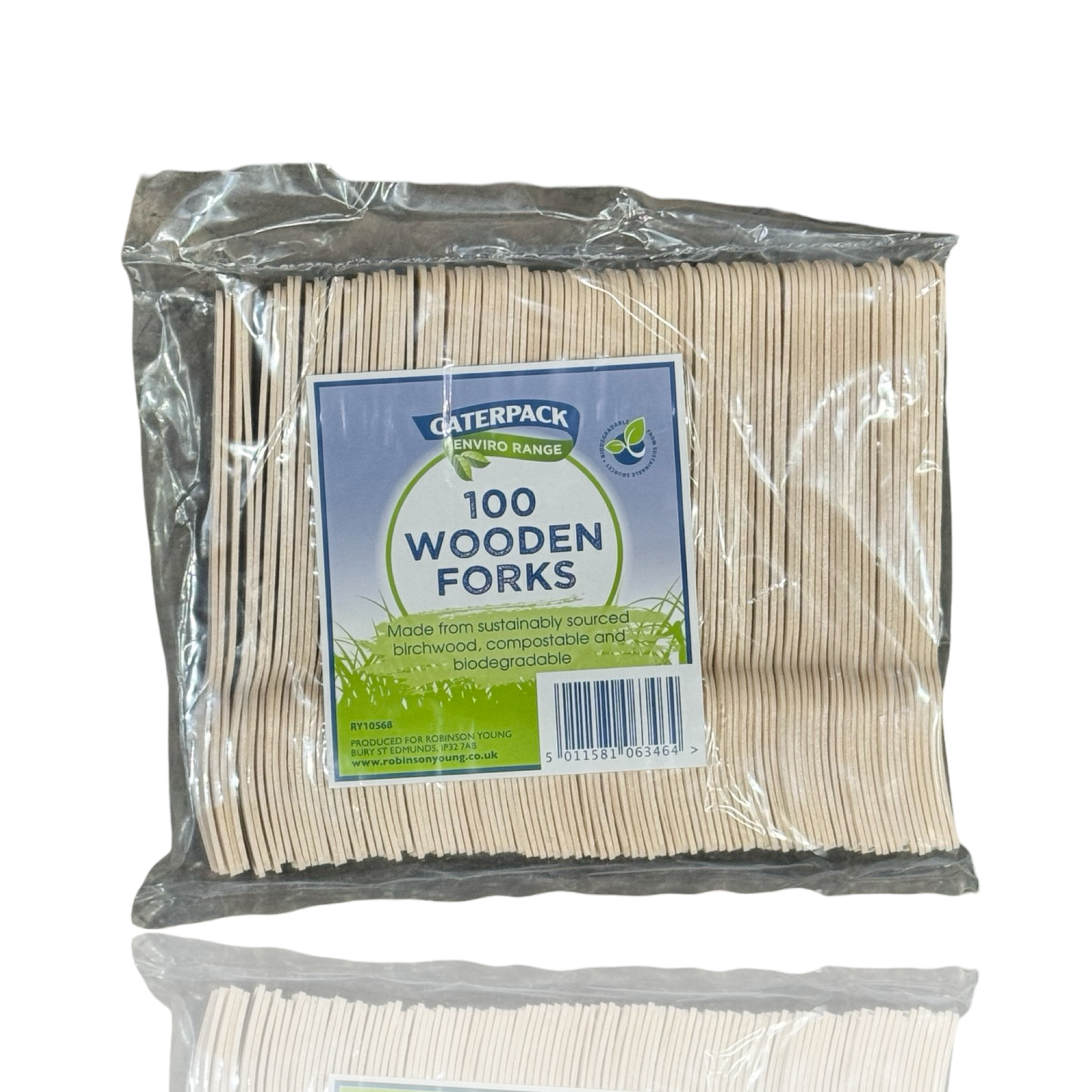 Caterpack Wooden Forks 100s