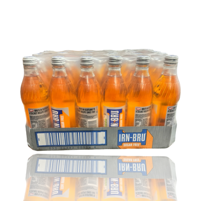 Irn Bru Sugar Free Glass Bottle 24x330ml