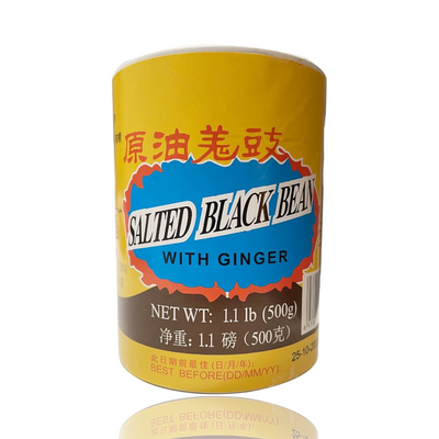 YRB Yang Jiang Preserved Black Bean With Ginger 400g