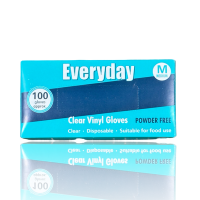 Everyday Blue Powder Free Gloves Medium 100s