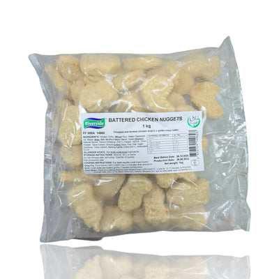 Riverside Battered Chicken Nuggets 1kg