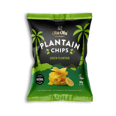 Olu Olu Green Plantain Chips 60g