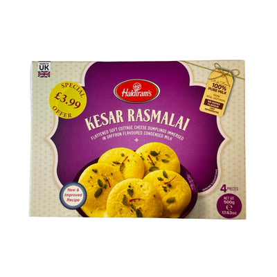 Haldiram Kesar Rasmalai 500g