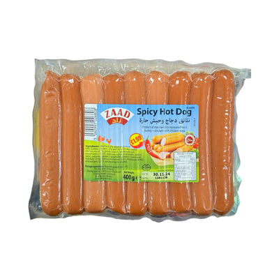 Zaad Spicy Hot Dogs 400g