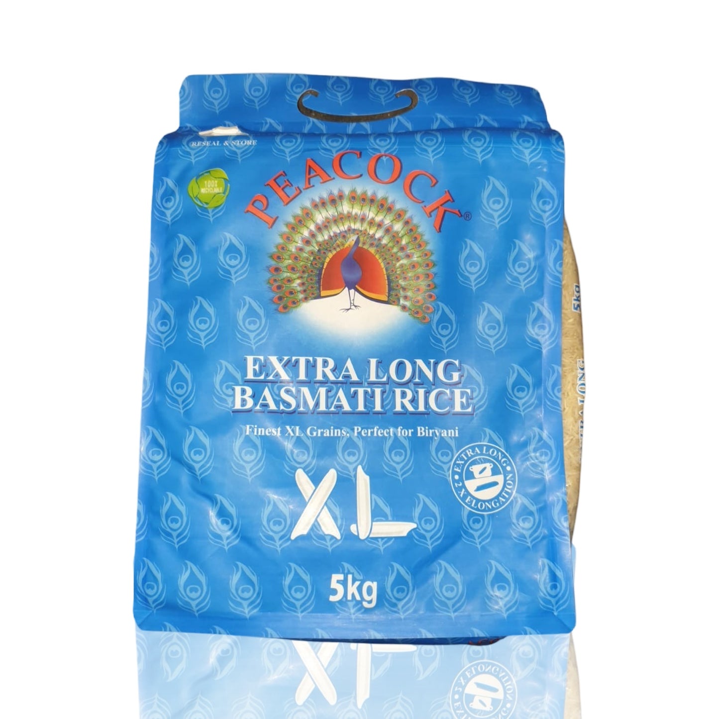 Peacock Extra Long Basmati Rice 5kg