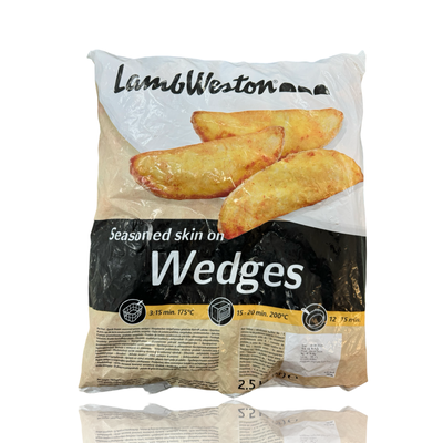 Lamb Weston Seasoned Potato Wedges 2.5kg