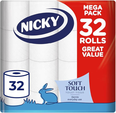 Nicky Elite White Toilet Roll 1x32roll