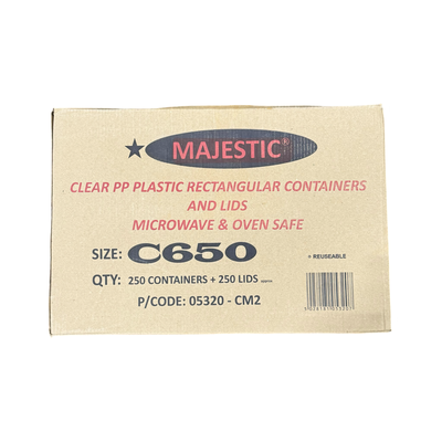 Majestic 650ml Containers