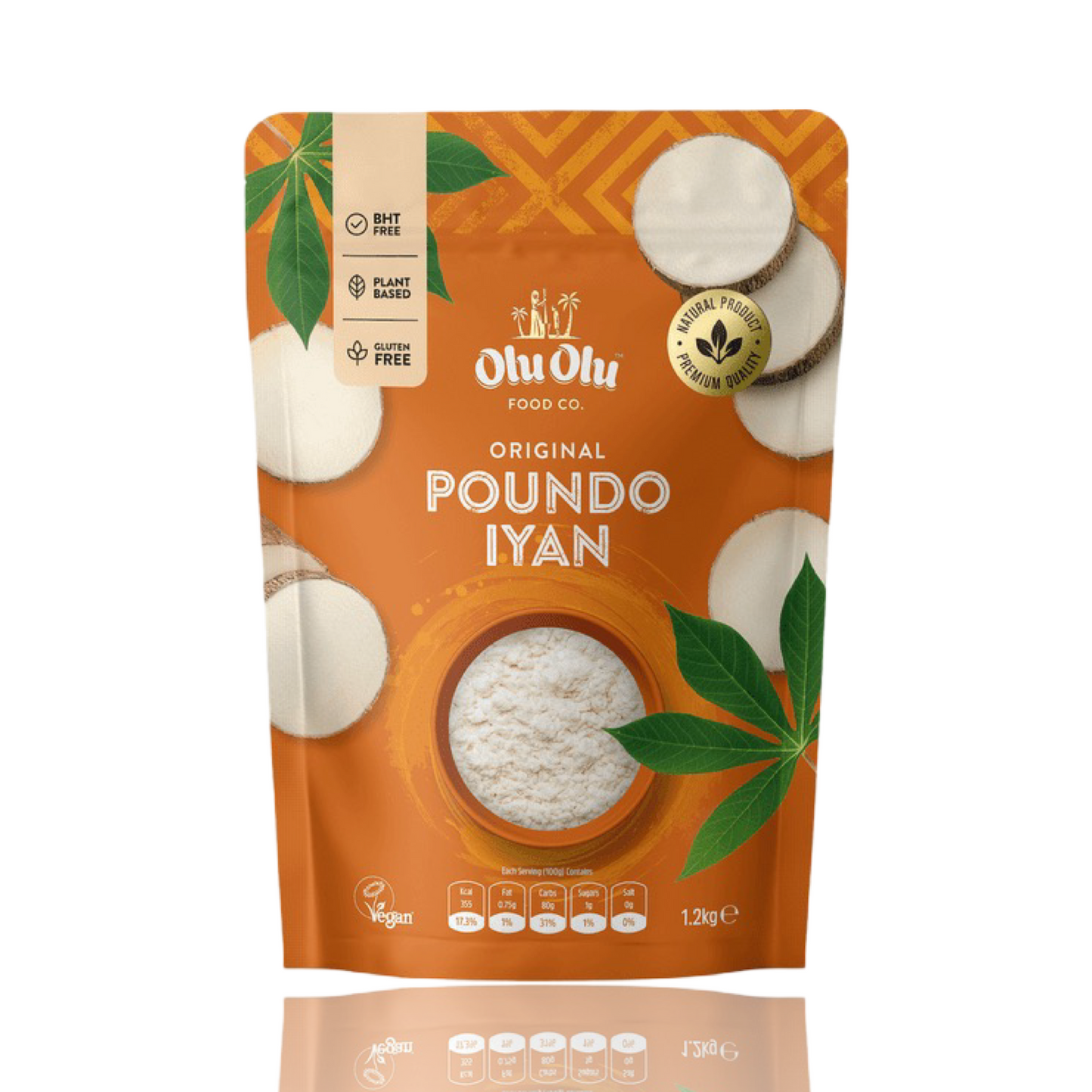 Olu Olu Pounded Yam 1.2kg