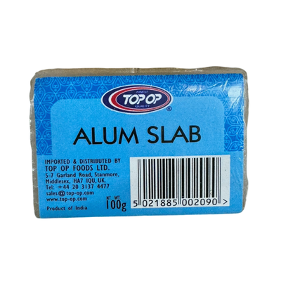 Alum Slab 100g