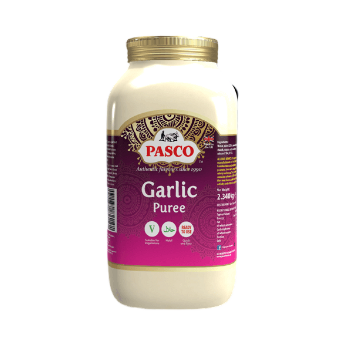 Pasco Garlic Puree 2.34kg