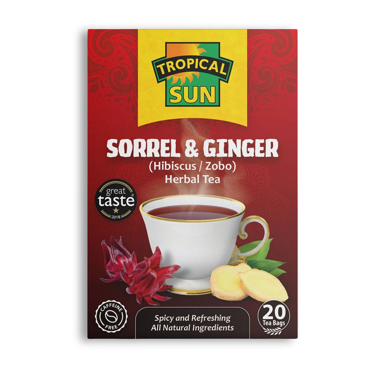 Tropical Sun Sorrel Ginger 20s