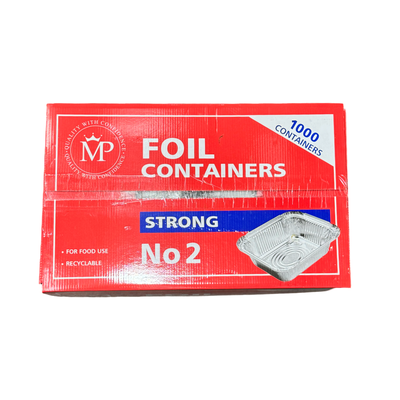 MP Foil Container 1000s No 2