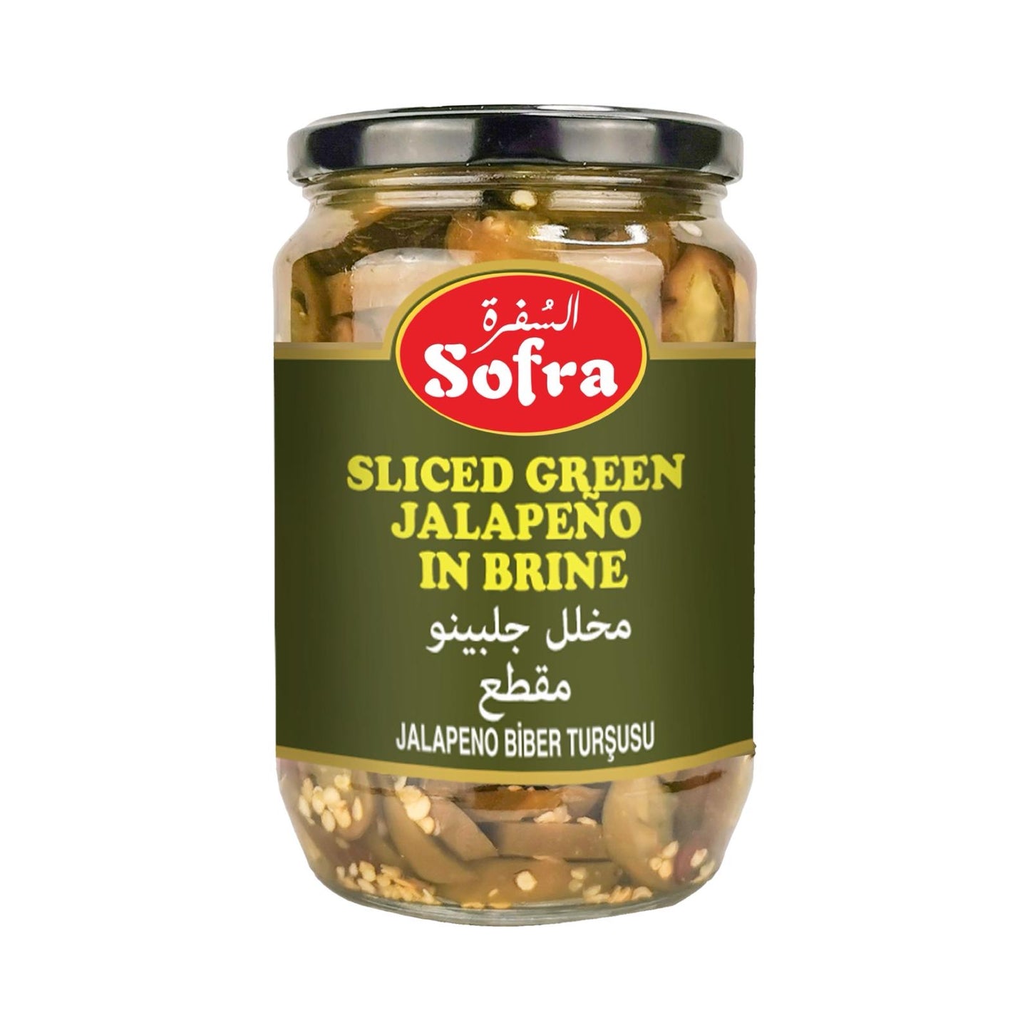 Sofra Green Jalapeno 690g