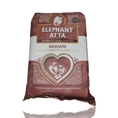 Elephant Atta Brown 25kg