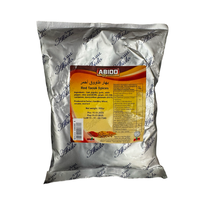 Abido Red Taouk Spices 500g