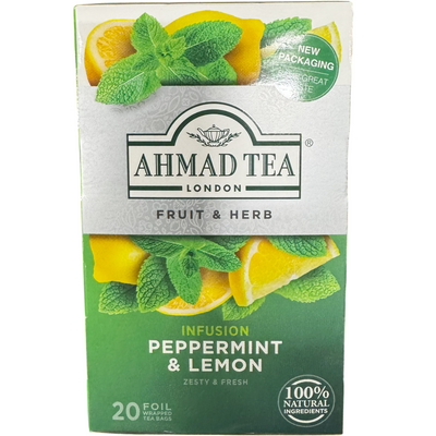 Ahmad Peppermint Lemon Tea Bags 20Bags