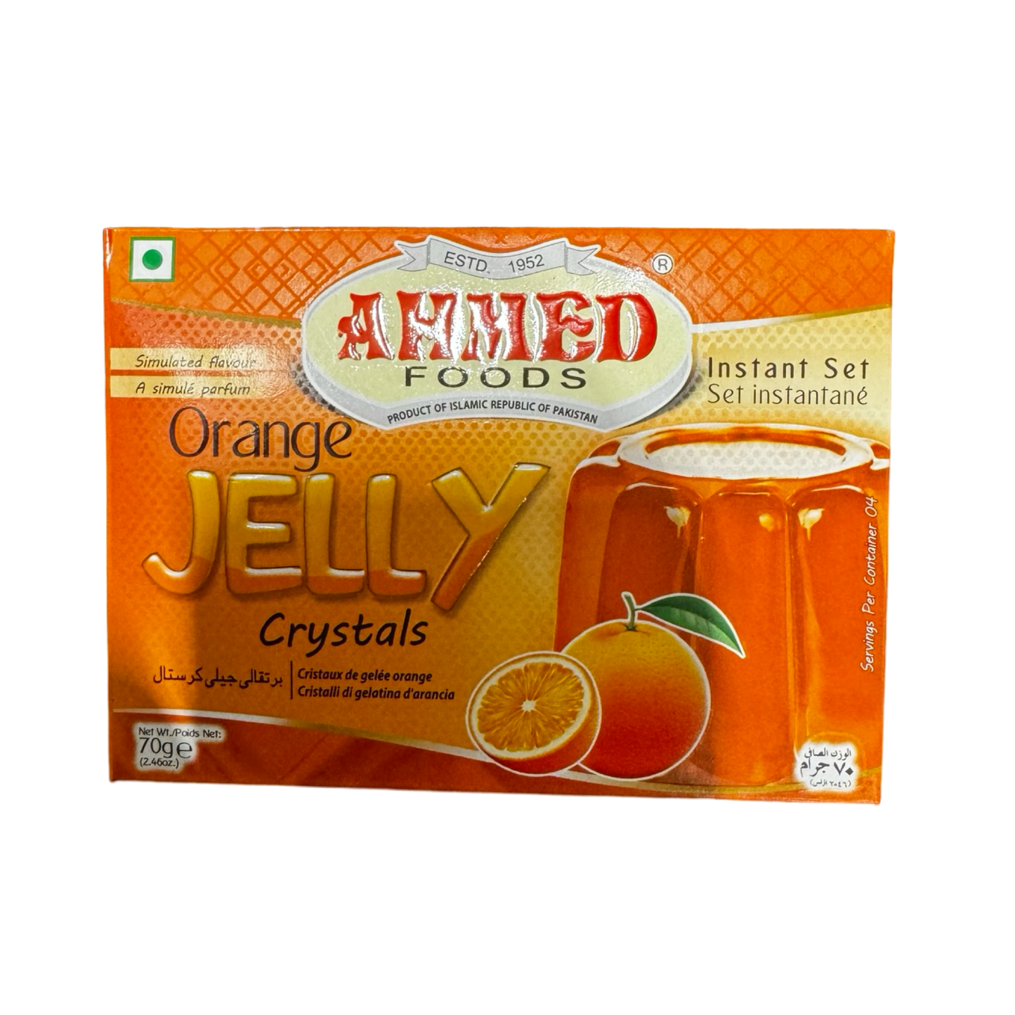 Ahmed Orange Jelly 70g