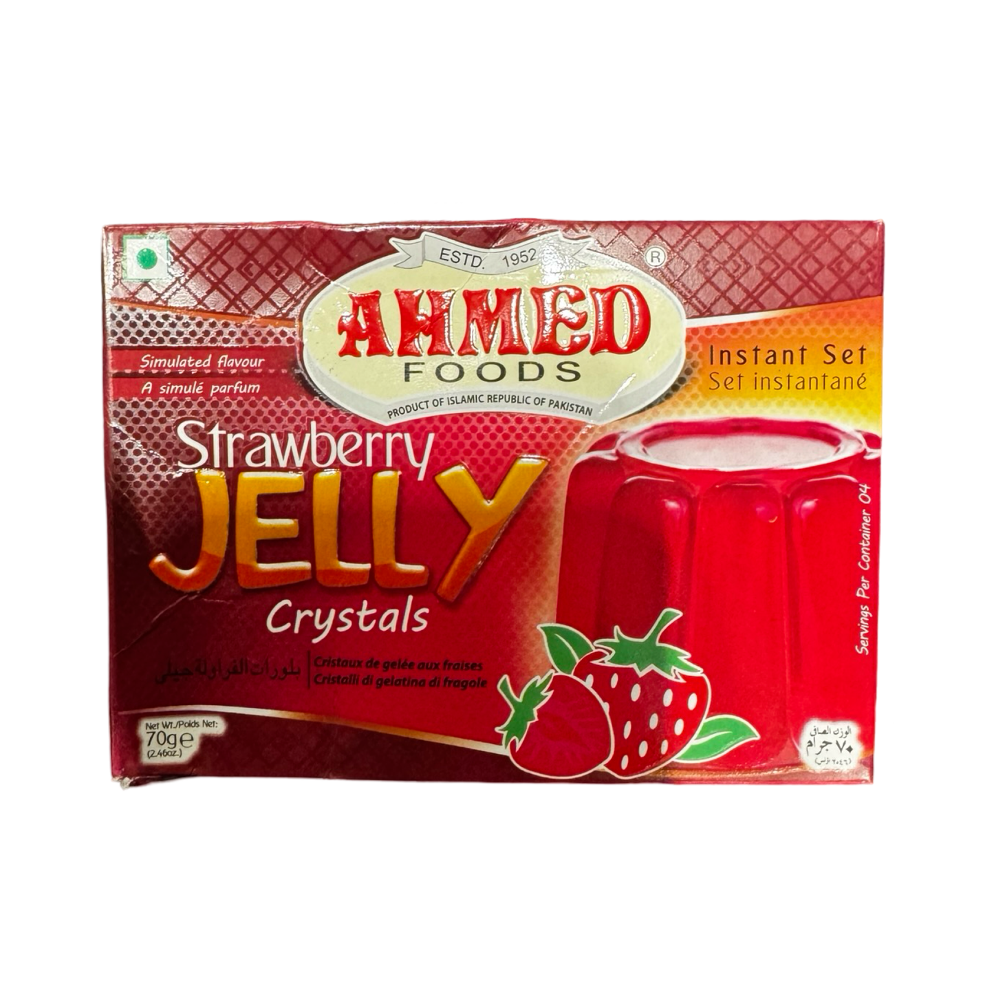 Ahmed Strawberry Jelly 70g