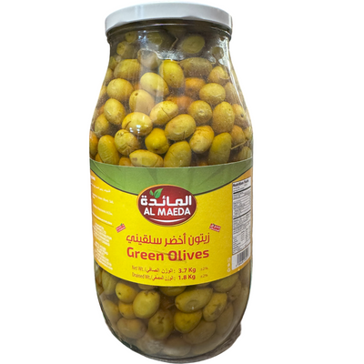 Al Maeda Green Olives 3.7kg
