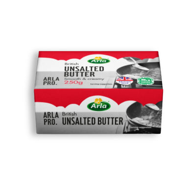 Arla Butter Unsalted 250g