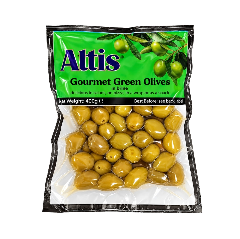 Attis Green Olives Mammoth 400g