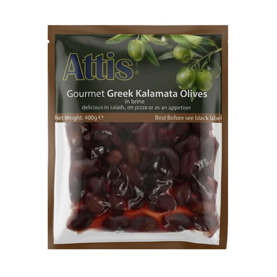 Attis Kalamata Olives Gourmet 400g
