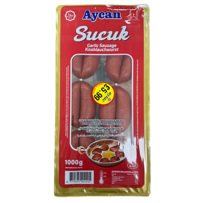 Aycan Sucuk Garlic Finger Sausage 1kg