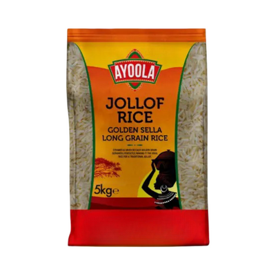 Ayoola Jollof Rice Golden Sella Long Grain 5KG
