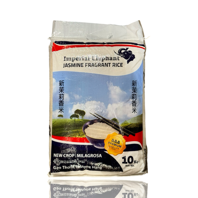 Imperial Elephant Jasmine Milagrose Rice 10kg