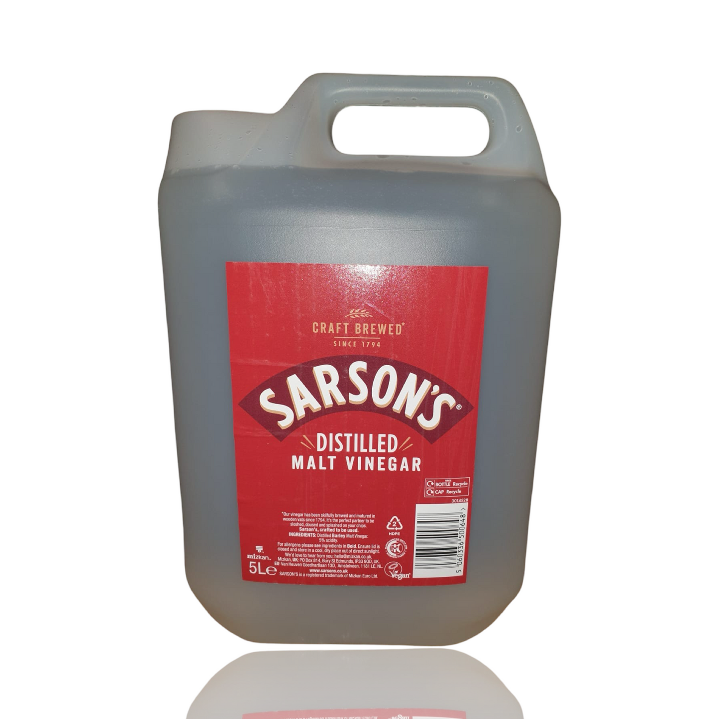 Sarson Distilled Vinegar 5l