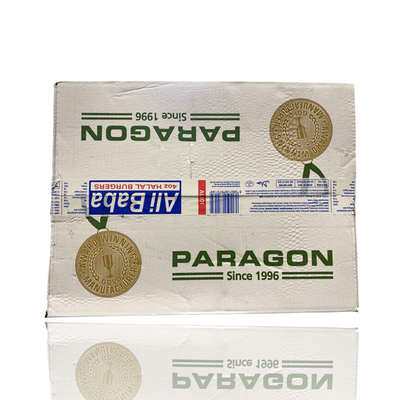 ALI BABA HALAL BURGERS 4OZ 113g Box