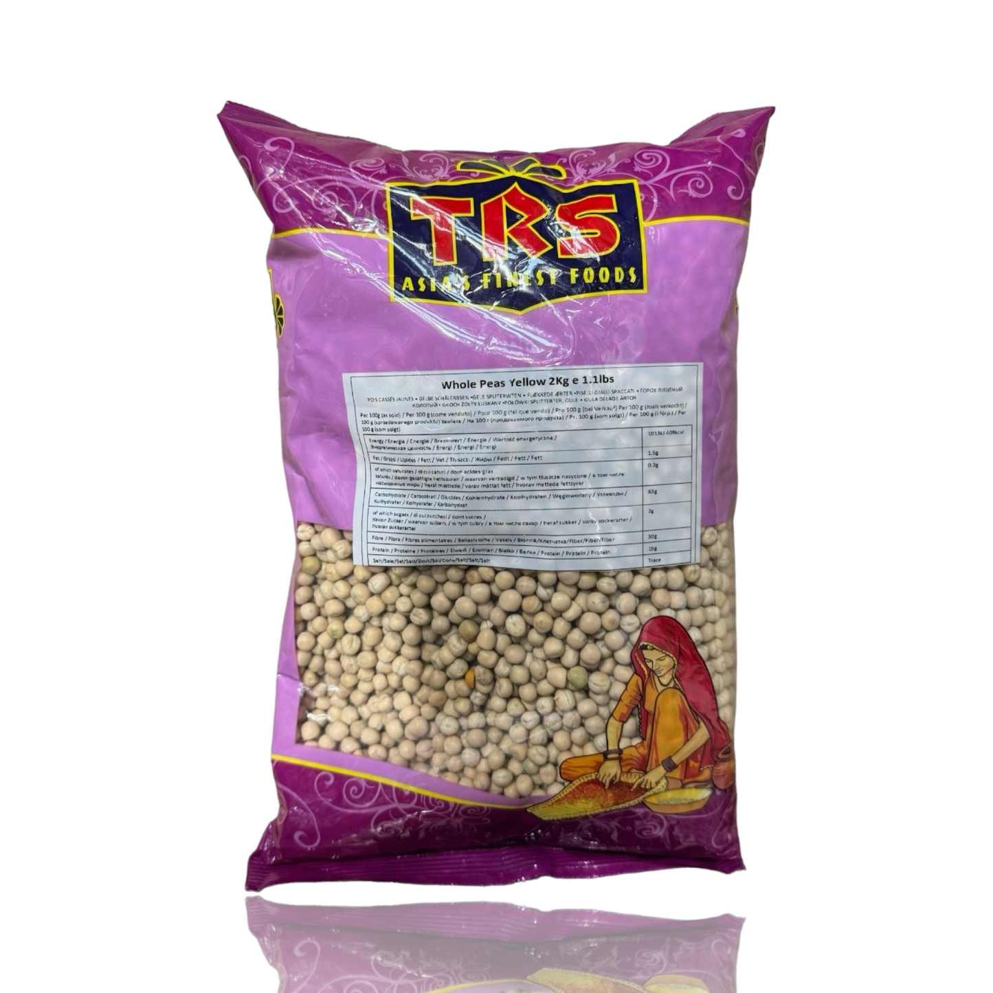 TRS Whole Yellow Pea 2kg