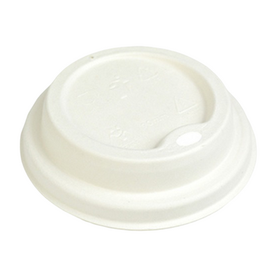 Bagasse Sip Through Domed Lids 1x50s