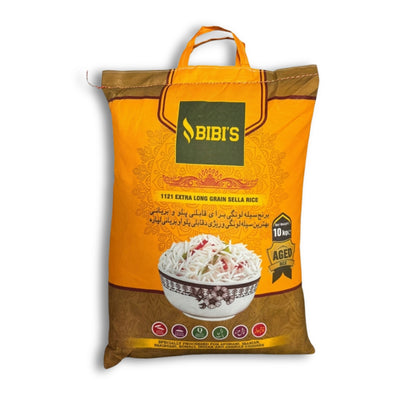 Bibi’s 1121 Extra Long Grain Sella Rice 10 kg