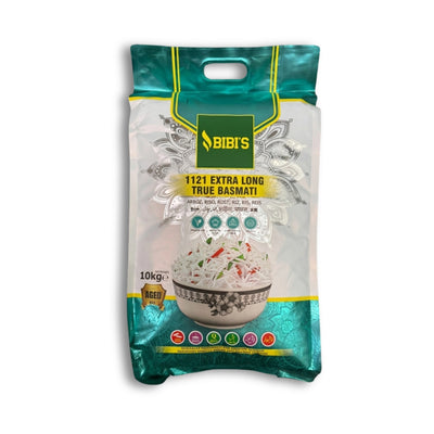 Bibi’s 1121 Extra Long True Basmati 10 kg