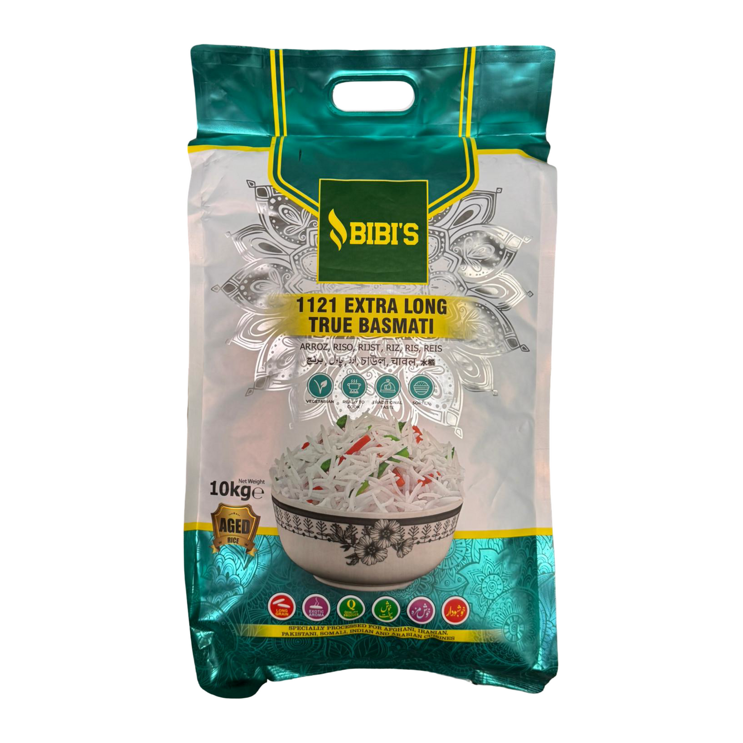 Bibi’s 1121 Extra Long True Basmati 10 kg