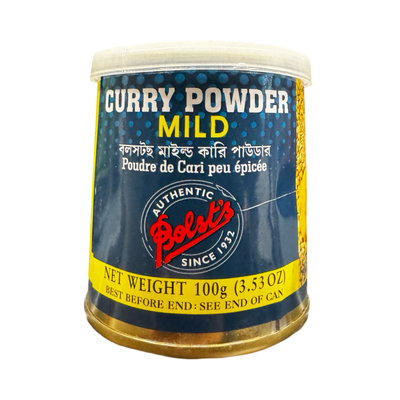 Bolsts Curry Powder Mild Tins 100g