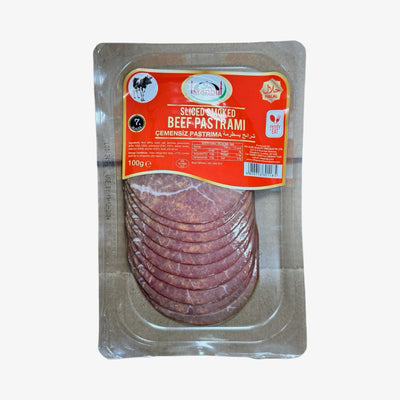 Istanbul Slice Sm Beef Pastrami 100g