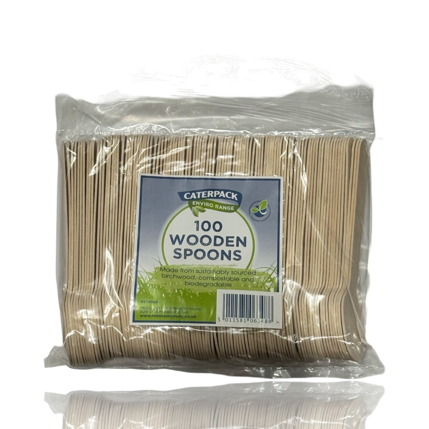 Caterpack Wooden Spoons 100s