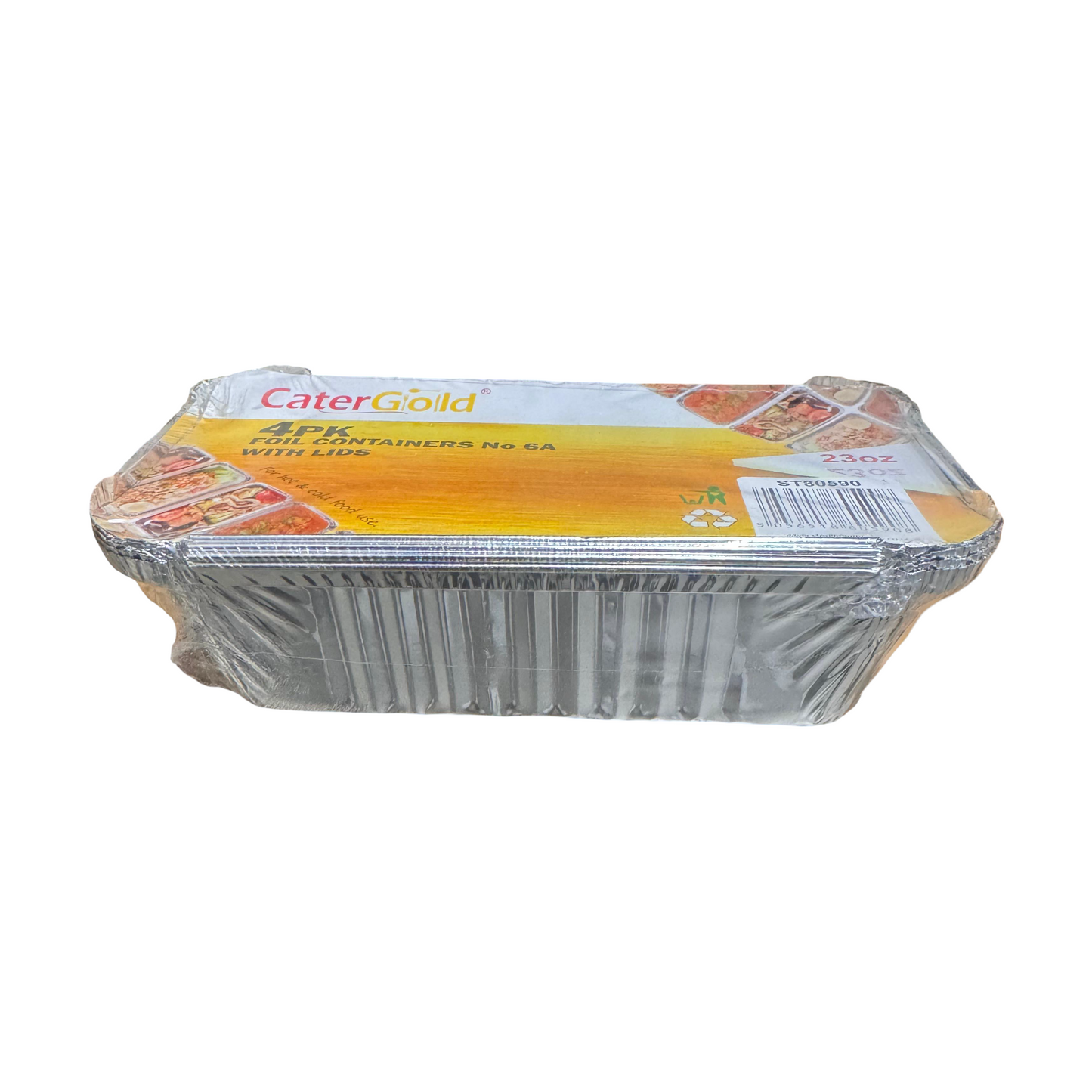 Catergold Foil Container No6a 4pack 4's