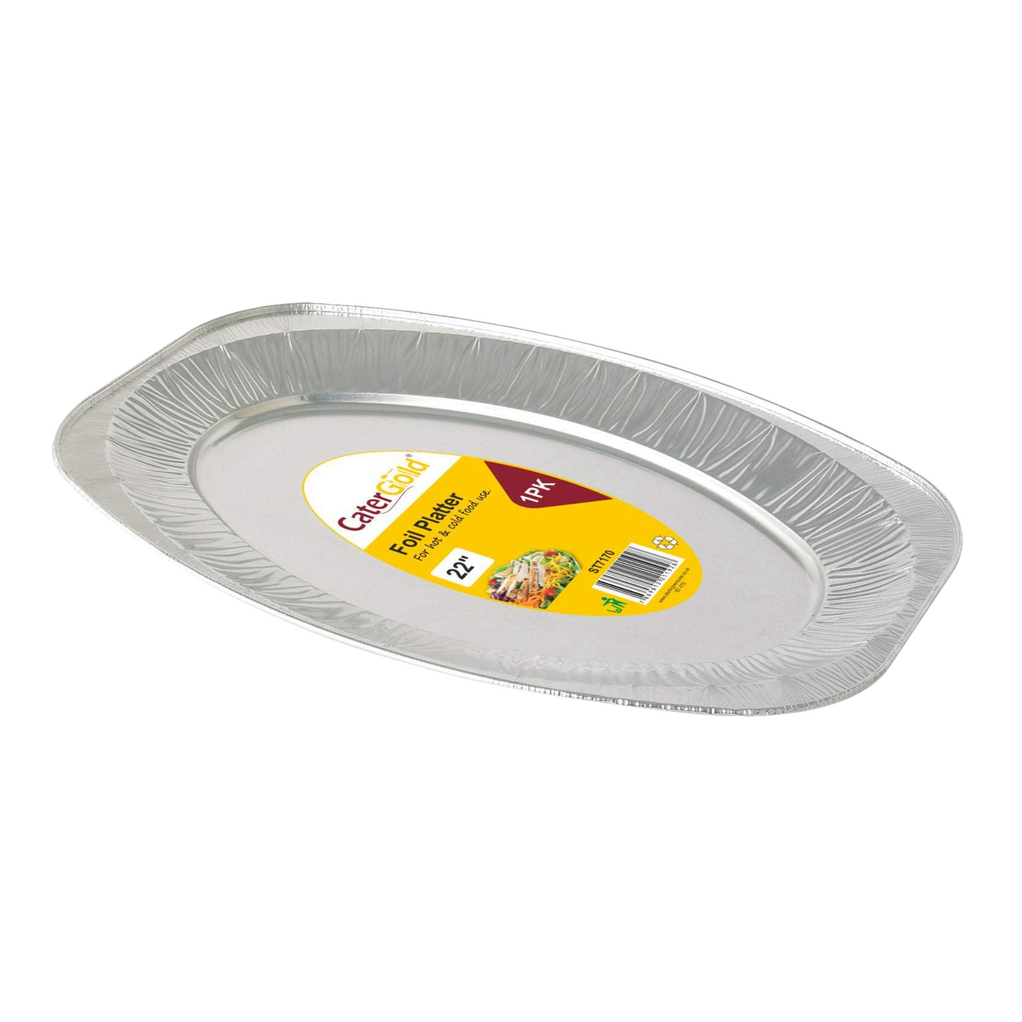 Catergold Foil Platter 22" Sgl