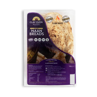 Clay Oven Plain Naan 2s
